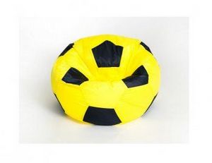 Кресло-мешок Мяч малый желто-черное в Перми - perm.ok-mebel.com | фото 1