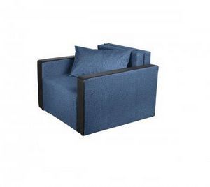 Кресло-кровать Милена с подлокотниками Синий в Перми - perm.ok-mebel.com | фото 1