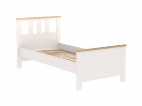2.08.04.050.14 САГА кровать одинарная 90х200 белая/ясень в Перми - perm.ok-mebel.com | фото 2