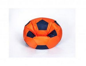 Кресло-мешок Мяч малый оранжево-черное в Перми - perm.ok-mebel.com | фото 1