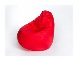 Кресло мешок Груша малое красное в Перми - perm.ok-mebel.com | фото 1