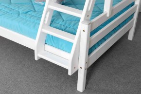 АДЕЛЬ Кровать двухъярусная с наклонной лестницей (белый) в Перми - perm.ok-mebel.com | фото 7