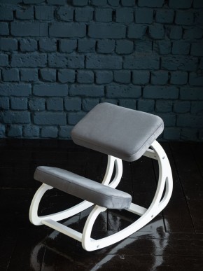 Балансирующий коленный стул Конёк Горбунёк (Белый) в Перми - perm.ok-mebel.com | фото 3