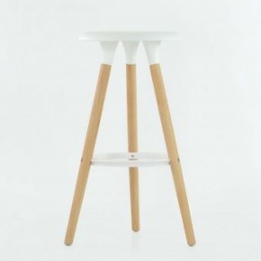 Барный стул Barneo N-19 Modern интерьерный белый в Перми - perm.ok-mebel.com | фото 4