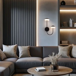 Бра Eurosvet Fungo 50388/2 LED черный в Перми - perm.ok-mebel.com | фото 3