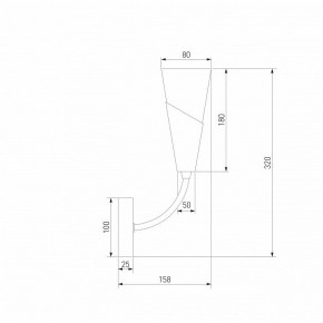 Бра Eurosvet Rhyton 60167/1 никель в Перми - perm.ok-mebel.com | фото 6