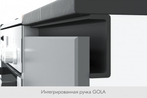 БЬЯНКА Кухонный гарнитур 1,6 белый/лиственница охотская/смоки софт в Перми - perm.ok-mebel.com | фото 3