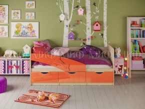 ДЕЛЬФИН Кровать 1600 (Оранжевый металлик) в Перми - perm.ok-mebel.com | фото