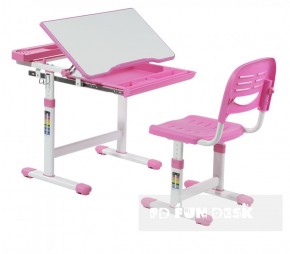 Комплект парта + стул трансформеры Cantare Pink в Перми - perm.ok-mebel.com | фото
