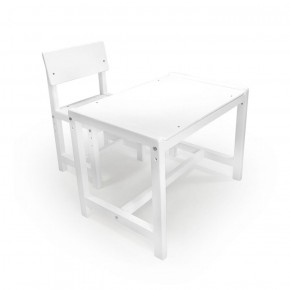 Детский растущий комплект стол и стул Я САМ "Лофт" (Белый, Белый) в Перми - perm.ok-mebel.com | фото