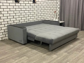 Диван Аккордеон 1280*2000 НПБ подлокотник ПРЯМОЙ накладки МДФ в Перми - perm.ok-mebel.com | фото 2