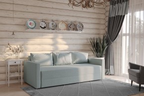 Диван-кровать Вало мятно-серый, ткань рогожка в Перми - perm.ok-mebel.com | фото 2