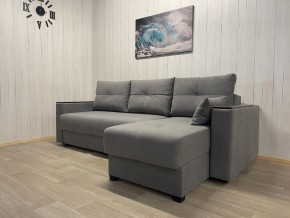 Диван угловой Комфорт-3 (НПБ+МДФ) велюр Galaxy Lite 26 в Перми - perm.ok-mebel.com | фото 2