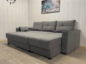 Диван угловой Комфорт-3 (НПБ+МДФ) велюр Galaxy Lite 26 в Перми - perm.ok-mebel.com | фото 3