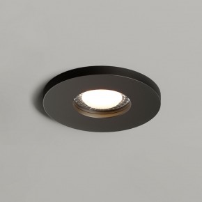 DK2036-BK Встраиваемый светильник влагозащ., IP 44, до 15 Вт, GU10, LED, черный, алюминий в Перми - perm.ok-mebel.com | фото