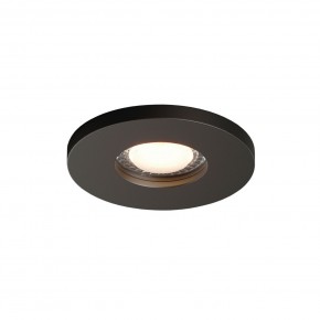 DK2036-BK Встраиваемый светильник влагозащ., IP 44, до 15 Вт, GU10, LED, черный, алюминий в Перми - perm.ok-mebel.com | фото 3