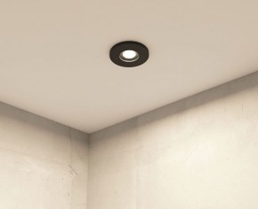 DK2036-BK Встраиваемый светильник влагозащ., IP 44, до 15 Вт, GU10, LED, черный, алюминий в Перми - perm.ok-mebel.com | фото 7