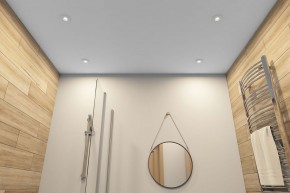 DK2036-WH Встраиваемый светильник влагозащ., IP 44, до 15 Вт, GU10, LED, белый, алюминий в Перми - perm.ok-mebel.com | фото 5