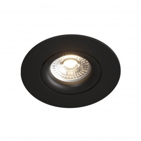 DK2037-BK Встраиваемый светильник , IP 20, 50 Вт, GU10, черный, алюминий в Перми - perm.ok-mebel.com | фото