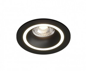 DK2060-BK Встраиваемый светильник IP 20, до 15 Вт, GU10, LED, черный, алюминий в Перми - perm.ok-mebel.com | фото