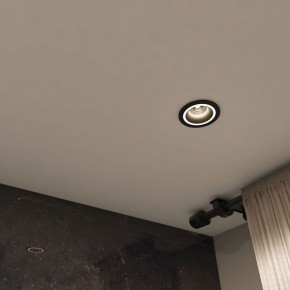 DK2060-BK Встраиваемый светильник IP 20, до 15 Вт, GU10, LED, черный, алюминий в Перми - perm.ok-mebel.com | фото 4