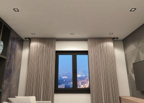 DK2061-BK Встраиваемый светильник IP 20, до 15 Вт, GU10, LED, черный, алюминий в Перми - perm.ok-mebel.com | фото 3