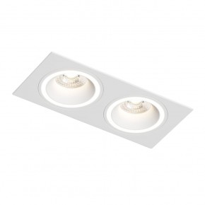 DK2062-WH Встраиваемый светильник, IP 20, до 15 Вт, GU10, LED, белый, алюминий в Перми - perm.ok-mebel.com | фото