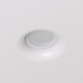 DK2080-WH Встраиваемый точечный светильник для натяжных ПВХ потолков INVIZ, IP 20, до 9 Вт, GU10, LED, белый, ABS-пластик в Перми - perm.ok-mebel.com | фото 2