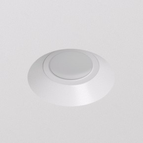 DK2081-WH Встраиваемый точечный светильник для натяжных ПВХ потолков INVIZ, IP 20, до 9 Вт, GU10, LED, белый, ABS-пластик в Перми - perm.ok-mebel.com | фото 2