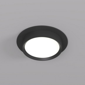 DK2090-BK Встраиваемый светильник FLAT, IP 20, до 15 Вт, GX53, LED, черный, алюминий в Перми - perm.ok-mebel.com | фото