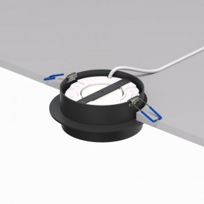 DK2090-BK Встраиваемый светильник FLAT, IP 20, до 15 Вт, GX53, LED, черный, алюминий в Перми - perm.ok-mebel.com | фото 4