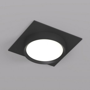DK2091-BK Встраиваемый светильник FLAT, IP 20, до 15 Вт, GX53, LED, черный, алюминий в Перми - perm.ok-mebel.com | фото