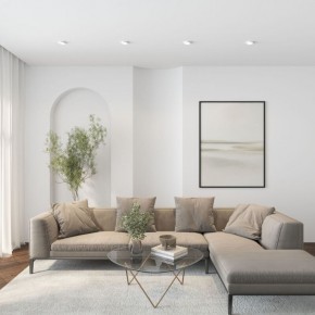 DK2091-WH Встраиваемый светильник FLAT, IP 20, до 15 Вт, GX53, LED, белый, алюминий в Перми - perm.ok-mebel.com | фото 5