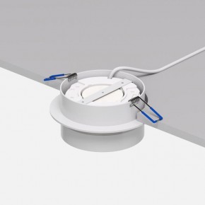 DK2100-WH Встраиваемый светильник NIKO, IP 20, до 15 Вт, GX53, LED, белый, акрил, алюминий в Перми - perm.ok-mebel.com | фото 4