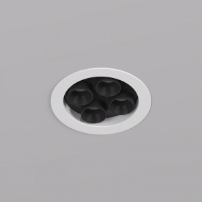 DK2510-WB Встраиваемый светильник SPACE со светодиодом d65 220V 8W 38° 4000К IP20 белый/черный алюминий в Перми - perm.ok-mebel.com | фото 2