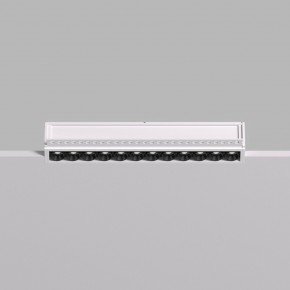 DK2532-WB Встраиваемый светильник SPACE со светодиодом под шпатлевку L240mm 220V 20W 38° 4000К IP20 белый/черный алюминий в Перми - perm.ok-mebel.com | фото 3