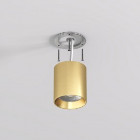 DK2610-SB Накладной светильник SHINE TUBE со светодиодом, D70*H80, IP20, 3000К, 10W, RA?90, сатинированная латунь, алюминий в Перми - perm.ok-mebel.com | фото 3