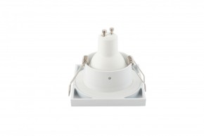 DK3014-WH Встраиваемый светильник влагозащ., IP 44, 50 Вт, GU10, белый, алюминий в Перми - perm.ok-mebel.com | фото 5