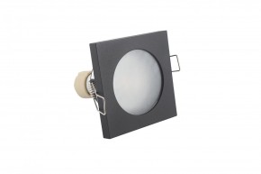 DK3015-BK Встраиваемый светильник влагозащ., IP 44, 50 Вт, GU10, черный, алюминий в Перми - perm.ok-mebel.com | фото 4