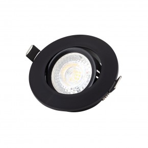 DK3020-BK Встраиваемый светильник, IP 20, 10 Вт, GU5.3, LED, черный, пластик в Перми - perm.ok-mebel.com | фото 2