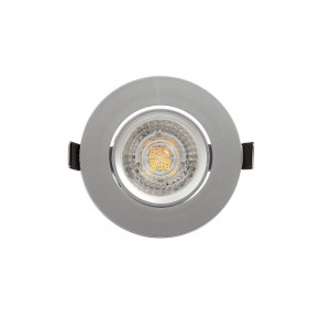 DK3020-CM Встраиваемый светильник, IP 20, 10 Вт, GU5.3, LED, серый, пластик в Перми - perm.ok-mebel.com | фото 1