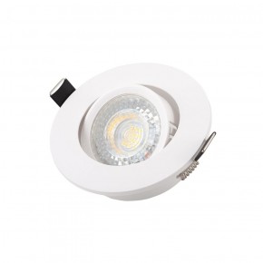 DK3020-WH Встраиваемый светильник, IP 20, 10 Вт, GU5.3, LED, белый, пластик в Перми - perm.ok-mebel.com | фото 3
