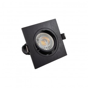 DK3021-BK Встраиваемый светильник, IP 20, 10 Вт, GU5.3, LED, черный, пластик в Перми - perm.ok-mebel.com | фото 2