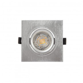 DK3021-CM Встраиваемый светильник, IP 20, 10 Вт, GU5.3, LED, серый, пластик в Перми - perm.ok-mebel.com | фото