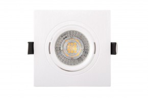 DK3021-WH Встраиваемый светильник, IP 20, 10 Вт, GU5.3, LED, белый, пластик в Перми - perm.ok-mebel.com | фото 2