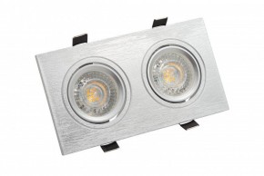 DK3022-CM Встраиваемый светильник, IP 20, 10 Вт, GU5.3, LED, серый, пластик в Перми - perm.ok-mebel.com | фото 3