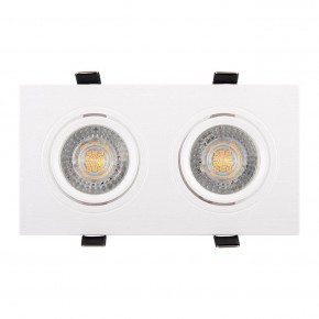 DK3022-WH Встраиваемый светильник, IP 20, 10 Вт, GU5.3, LED, белый, пластик в Перми - perm.ok-mebel.com | фото 2