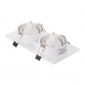 DK3022-WH Встраиваемый светильник, IP 20, 10 Вт, GU5.3, LED, белый, пластик в Перми - perm.ok-mebel.com | фото 3
