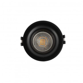 DK3024-BK Встраиваемый светильник, IP 20, 10 Вт, GU5.3, LED, черный, пластик в Перми - perm.ok-mebel.com | фото 2