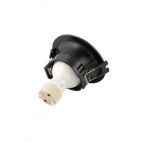 DK3024-BK Встраиваемый светильник, IP 20, 10 Вт, GU5.3, LED, черный, пластик в Перми - perm.ok-mebel.com | фото 4